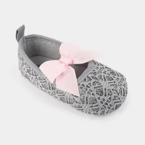 Baby Girls Shoes C-179-GREY