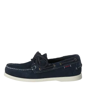 Docksides Portland Suede Navy