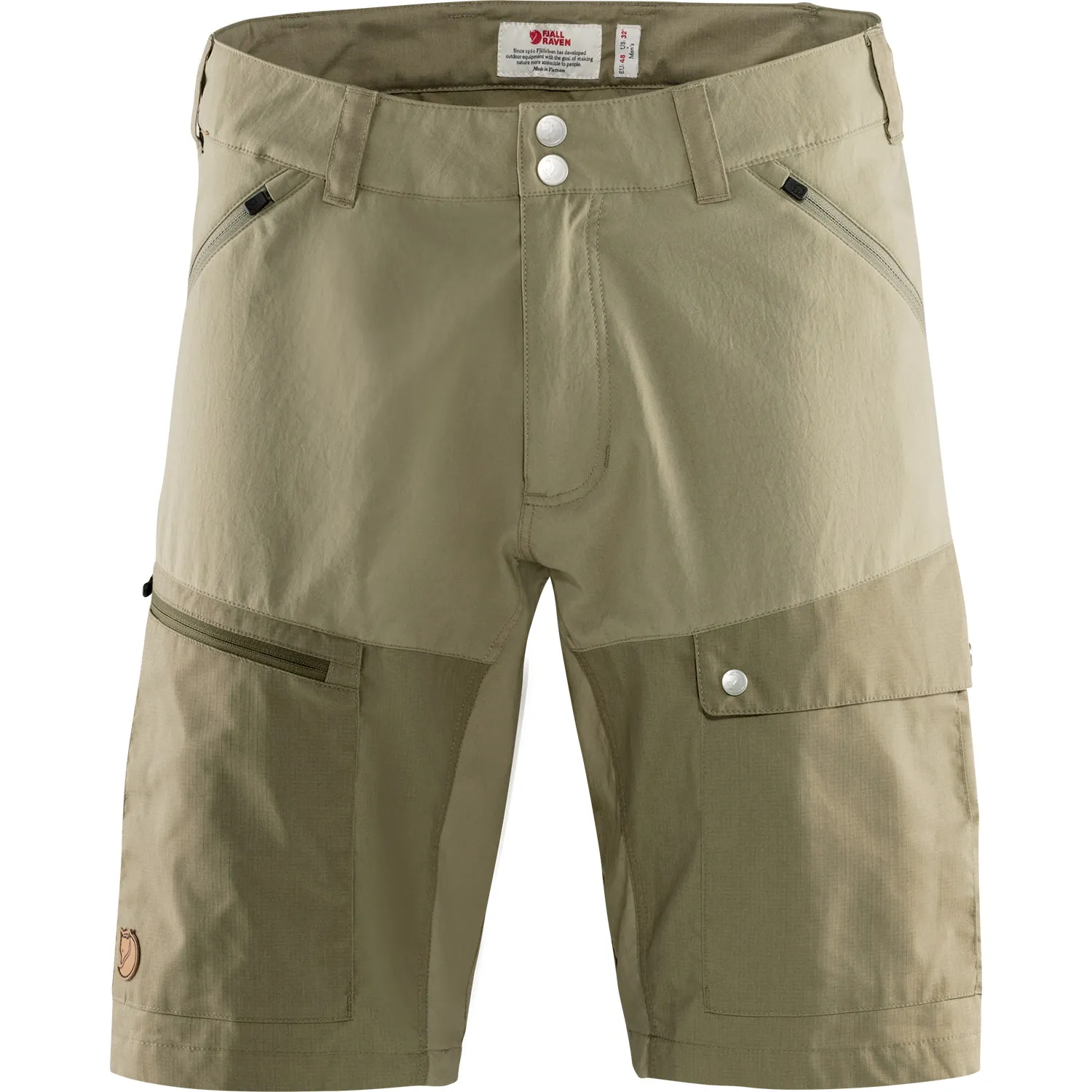 Fjällräven Men&#x27;s Abisko Midsummer Shorts Savanna/Light Olive | Buy Fjällräven Men&#x27;s Abisko Midsummer Shorts Savanna/Light Olive here | Outnorth