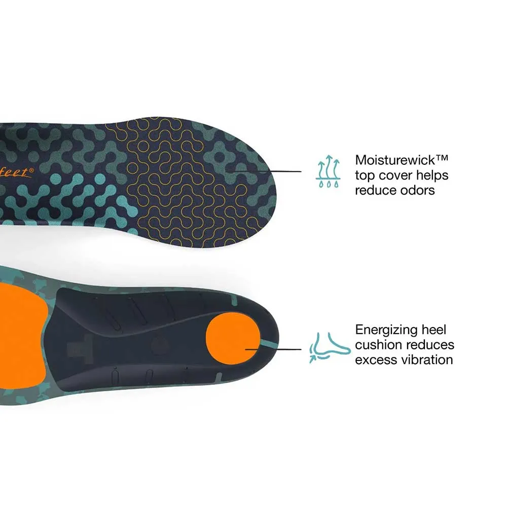 Run Cushion High Arch Insole - Sea Pine