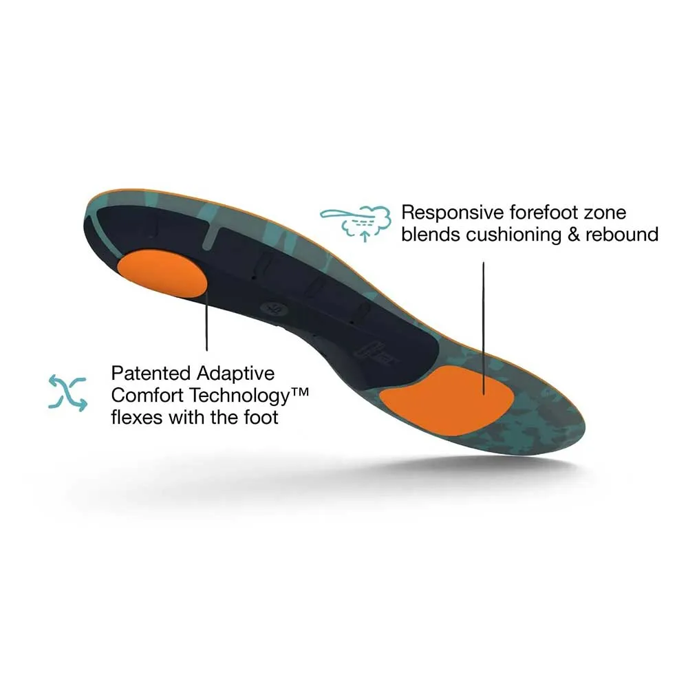 Run Cushion High Arch Insole - Sea Pine