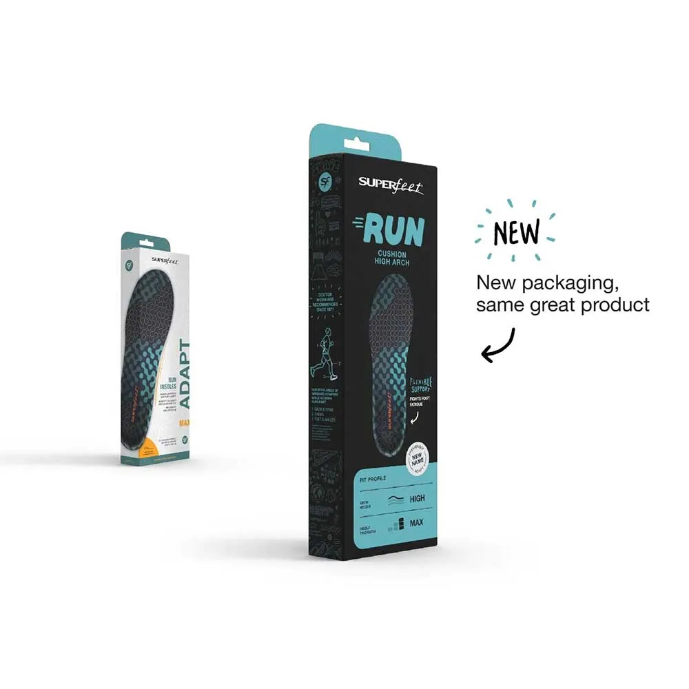 Run Cushion High Arch Insole - Sea Pine